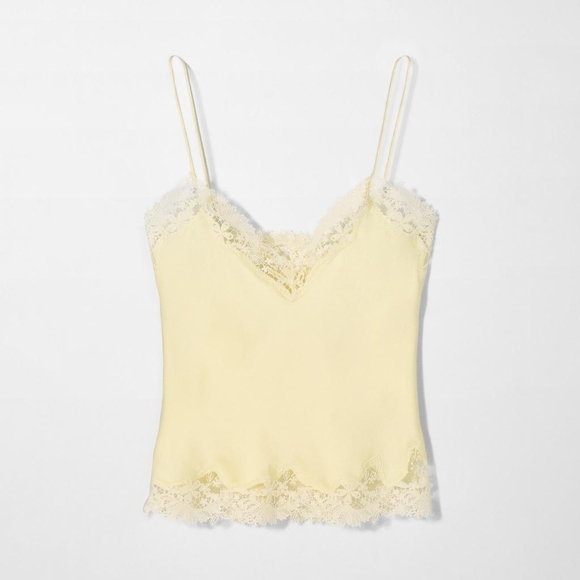 KATE MOSS X ZARA SILK CAMISOLE TOP Size Large - Picture 1 of 9